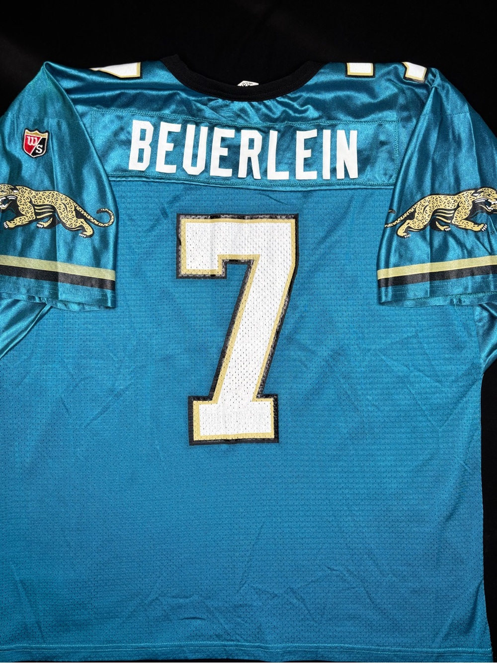 Vintage Jacksonville Jaguars Steve Beuerlein Wilson Football Jersey Size: XXL